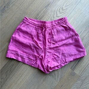 Apiece Apart Women's Linen Shorts